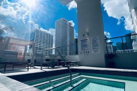 Heart Of Downtown Miami Studio Pool & Gym Lejlighed Eksteriør billede