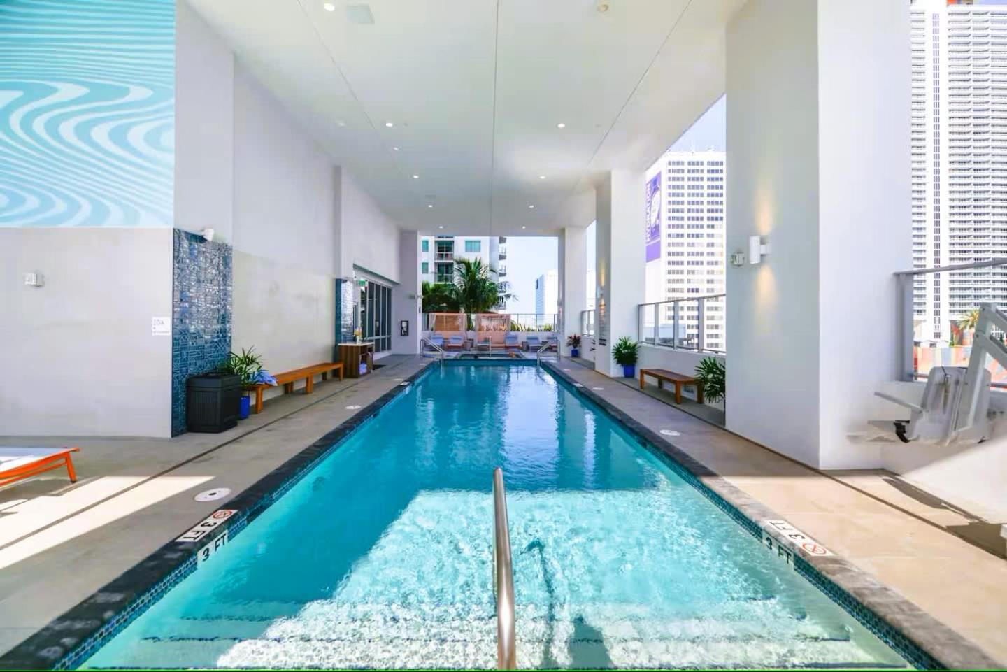 Heart Of Downtown Miami Studio Pool & Gym Lejlighed Eksteriør billede